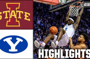 Iowa State Cyclones vs. BYU Cougars | Full Game Highlights | ESPN College Basketball