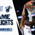 Memphis Grizzlies Highlights vs. Miami Heat