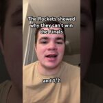 THIS Is Why the Houston Rockets Won’t Win the NBA Finals 😳