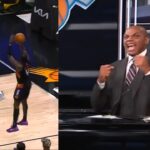 Charles Barkley live reaction to Jalen Green game winner buzzer beater vs Magic 😂