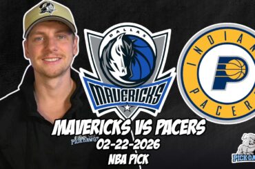 Dallas Mavericks vs Indiana Pacers 2/22/26 NBA Free Picks & Prediction | NBA Betting Tips