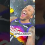 INSANE ANGLE OF THIS JALEN GREEN GAME WINNER 😱 (via liamschrenk/IG)