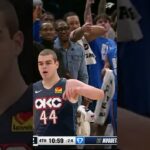 Topić from deep 🎯 #okcthunder