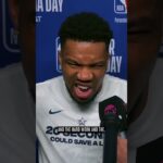 Giannis weighs in on Messi vs Ronaldo ⚽