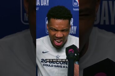 Giannis weighs in on Messi vs Ronaldo ⚽