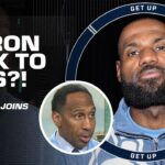 Stephen A. tells LeBron to 'GO BACK TO CLEVELAND' if he wants another championship 🏆 | Get Up