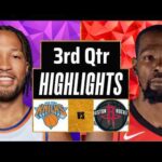 Houston Rockets vs New York Knicks Full Game Highlights 3rd Qtr | Feb 21 | 2026 NBA Highlights
