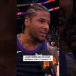 What a night for Jalen ☄️