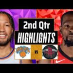 Houston Rockets vs New York Knicks Full Game Highlights 2nd Qtr | Feb 21 | 2026 NBA Highlights