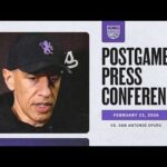 Coach Christie | Postgame Interview 2.21.26