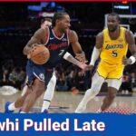How Kawhi Leonard's LATE EXIT Killed The LA Clippers Against The Lakers
