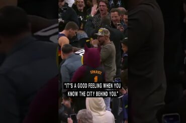 Got the whole city behind you, Jalen 🧡