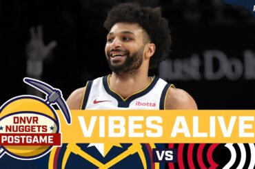 Nuggets Smoke Blazers as Jokic, Murray Bounce Back Big | DNVR Nuggets Postgame Live