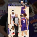 The 76ers tried hard to get Dillon in trouble #DillonBrooks #KellyOubre #VJEdgecombe #76ers #Suns