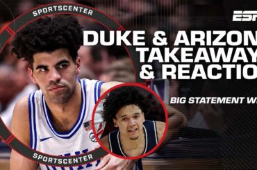 College Basketball Recap 🏀 Duke OUTDUELS Michigan + Arizona STUNS Houston | SportsCenter