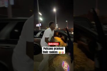 Pelicans filled their rookies’ cars with popcorn 🤣 (via @NBAPelicans, dbrwnjr/IG)