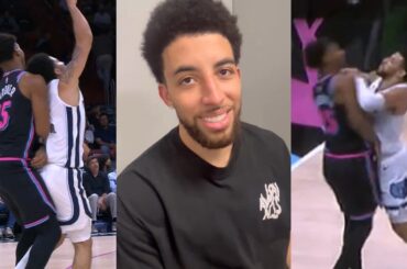 Scottie Pippen Jr reacts to fight with Myron Gardner "He maybe needed a hug" 😂