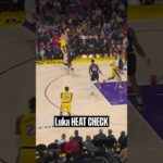 Luka makin' it RAIN in the first quarter 😤 #NBA #Lakers