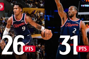 Kawhi Leonard & Bennedict Mathurin Combine for 57 PTS vs Lakers