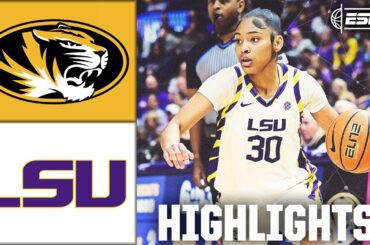Missouri Tigers vs. LSU Tigers | Full Game Highlights | ESPN College Basketball
