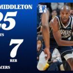 Khris Middleton (25 PTS 7 REB 7 AST) at Indiana Pacers | February 22, 2026