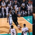 Wemby says he'll be in dunk contest after crazy windmill dunk with 5 Kings around