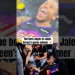 He was in the perfect spot 🤳 (via liamschrenk/IG)