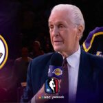 Los Angeles Lakers honor coach Pat Riley with statue | Sunday Night Basketball | NBA on NBC