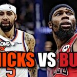 NEW YORK KNICKS VS CHICAGO BULLS LIVE PLAY BY PLAY! | WATCH ALONG W/ CK2K