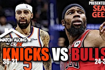 NEW YORK KNICKS VS CHICAGO BULLS LIVE PLAY BY PLAY! | WATCH ALONG W/ CK2K
