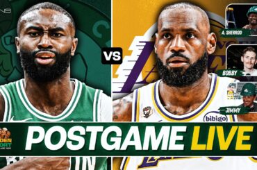 LIVE Garden Report: Celtics vs Lakers Postgame Show on CLNS Media