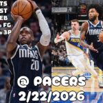 Middleton and Bagley Continue to Be Great | Dallas Mavericks Team Highlights vs Pacers (2/22/2026)
