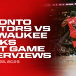 Toronto Raptors Full Media Availability | Post Game at Bucks | February 22, 2026