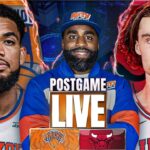 KAT Saves The Knicks In Wild Win Over The Bulls | Post Game Show | EP 698