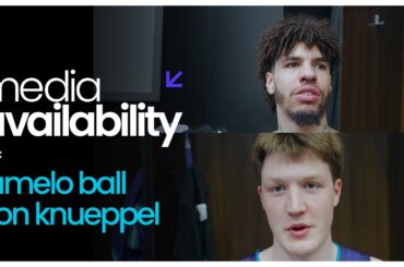 Hornets vs Wizards: LaMelo Ball and Kon Knueppel Postgame Media Availability | 2/22/2026