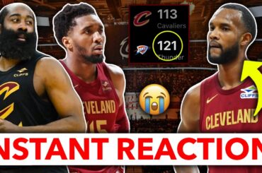 The Cleveland Cavaliers Need To Make INSTANT CHANGES! | Cavs vs Thunder Reaction (Mobley Off Bench?)