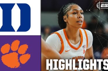 Duke Blue Devils vs. Clemson Tigers | Full Game Highlights | ESPN College Basketball