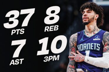 LaMelo Ball Explodes For 37 PTS (10 3PM) in Win 🔥 | February 22, 2026