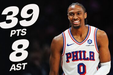 Tyrese Maxey's STELLAR 39-Point Game Leads 76ers to Win | February 22, 2026