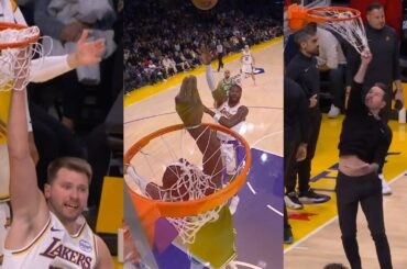 Luka Doncic and JJ Redick show the refs the call that they missed vs Celtics 😂