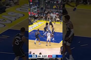 Micah Potter with the hook shot 🎯🔥 #nbabasketball #nbahighlights #nbashorts