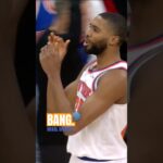 Mikal Bridges. BANG‼️ #knicks #nba #basketball #shorts