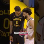 Gary Payton II is COMEDY on the Mic 🎤🤣 | #shorts