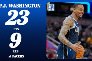 P.J. Washington (23 PTS 9 REB) at Indiana Pacers | February 22, 2026
