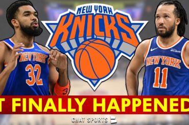 IT FINALLY HAPPENED! New York Knicks News