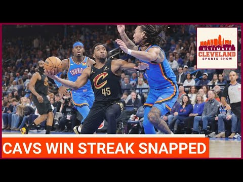 What went wrong for the Cleveland Cavaliers against the Oklahoma City Thunder on Sunday?