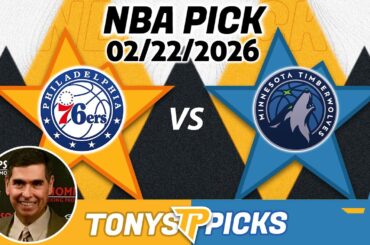 Philadelphia 76ers vs. Minnesota Timberwolves Pick 2/22/26 NBA Pick Prediction
