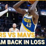 Why Pascal Siakam's return wasn't enough for Indiana Pacers vs Dallas Mavs, Kobe Brown career night