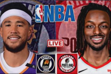 NBA LIVE: PHOENIX SUNS vs PORTLAND TRAIL BLAZERS (LIVESCORE)