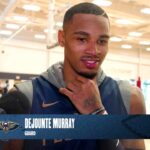 Dejounte Murray on return, recovery from Achilles injury | Pelicans Practice 2/23/26